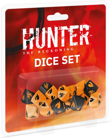 Renegade game studios hunter: the reckoning 5th edition roleplaying game dice set - rpg dobbelsteen -