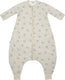Meyco baby penguin baby winter slaapoverall jumper met vaste mouw - soft sand - 80cm - 2.5 tog