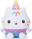 Gabby's poppenhuis - cakey cat - interactief knuffeldier van 25 cm met geluiden
