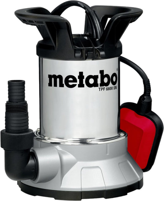 Metabo tpf 6600 sn 250660006 vlakzuigende dompelpomp 6600 l h 6 m