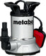 Metabo tpf 6600 sn 250660006 vlakzuigende dompelpomp 6600 l h 6 m