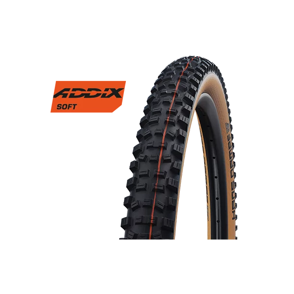 Load image into Gallery viewer, Vouwband Schwalbe Hans Dampf Evo Super Trail 27.5 x 2.35 60-584 - bronze sidewall
