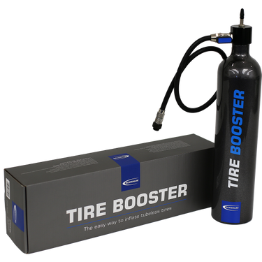 Schwalbe tire booster luchtpomp tubeless incl montage riem 6080.01