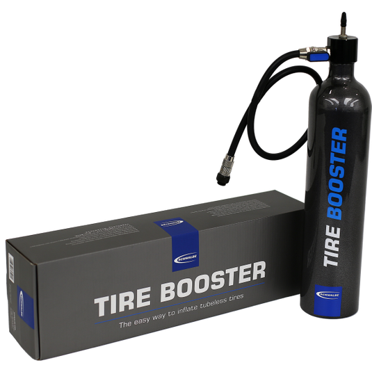 Schwalbe tire booster luchtpomp tubeless incl montage riem 6080.01