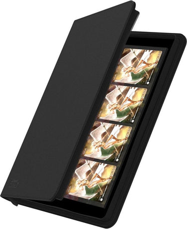 Ultimate guard zipfolio 320 16-pocket xenoskin - black