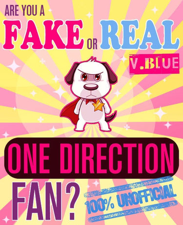 Are you a fake or real one direction fan? version blue