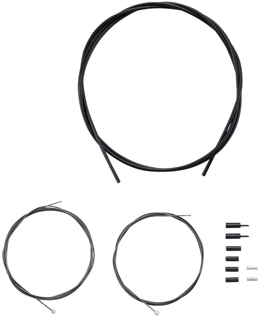 Shimano versnellingskabel-set shim.derail.cab.set ult bl.