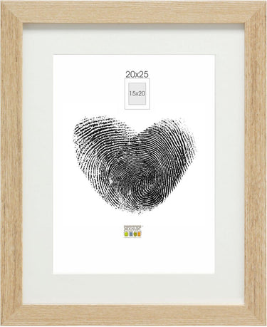 Deknudt frames fotolijst - naturel - passe-partout - 15x20 20x25 cm