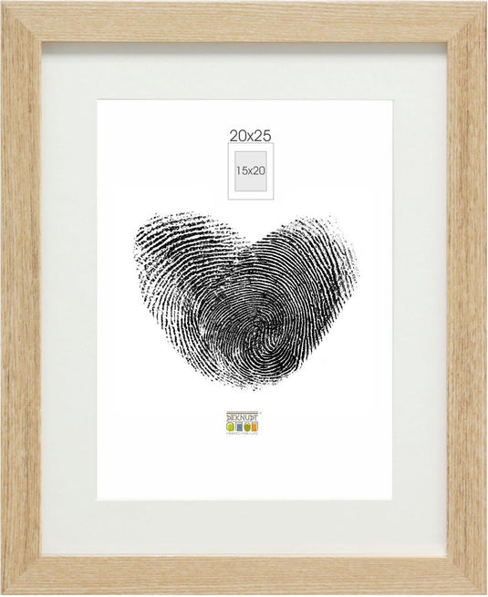 Deknudt frames fotolijst - naturel - passe-partout - 15x20 20x25 cm