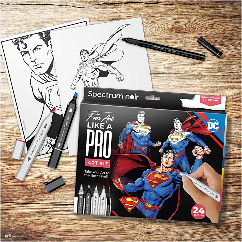 Load image into Gallery viewer, Creativ company https: www.cchobby.nl hobbyset-illustratie-superman-diverse-kleuren-1-doos
