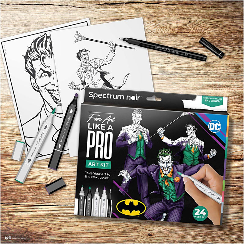Afbeelding laden in galerijviewer, Https: www.cchobby.nl hobbyset-illustratie-helden-en-schurken-joker-diverse-kleuren-1-doos
