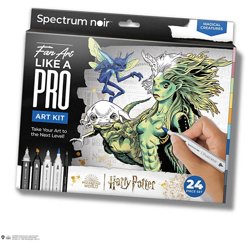 Afbeelding laden in galerijviewer, Https: www.cchobby.nl hobbyset-illustratie-harry-potter-magische-wezens-diverse-kleuren-1-doos
