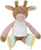 Happy horse giraf guido knuffel 24 cm - bruin - baby knuffel