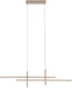 Eglo trepiliano hanglamp - led - 110 cm - zandkleur beige crème wit