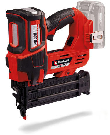 Einhell professional accu spijkerpistool fixetto 18 50 n li solo - power x-change - 18 v li-ion - 60 slagen min - spijkerlengte max. 50 mm - enkelvoudig doorlopend schieten - incl. 500 spijkers - excl. accu en lader