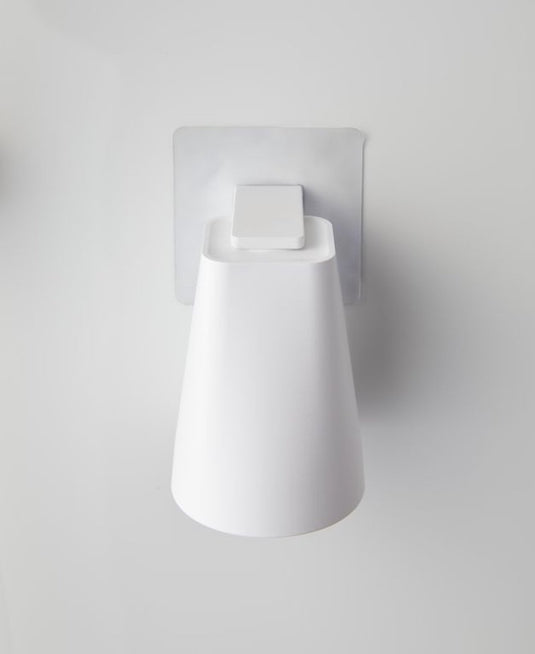 Yamazaki zelfklevende badkamer bekerhouder - tower - wit