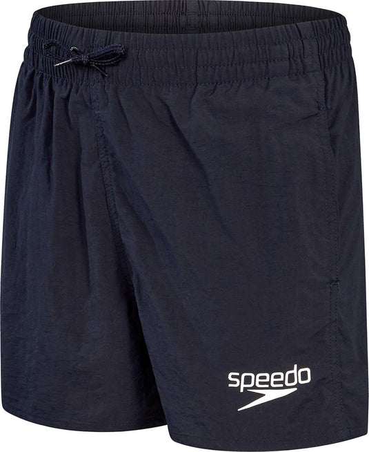 Speedo essential 13 watershort heren - zwembroek heren - zwemshort heren met zijzakken - zwembroek mannen met elastische tailleband - marine - l