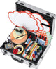 Franken presentatiekoffer profi - aluminium zwart - incl. presentatieset