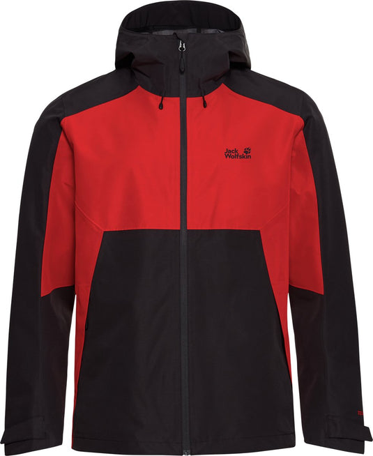 Jack wolfskin wildbound 2l jkt m heren outdoorjas-siren red