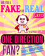 Are you a fake or real one direction fan? red version - the 100% unofficial quiz and facts trivia travel set game