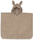 Jollein badponcho badstof milky coffee