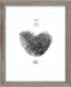Deknudt frames fotolijst - grijs met passe-partout - 13x18 18x24 cm