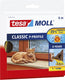 Tesa p-profile 05390-00101-00 afdichtingstape moll bruin (l x b) 6 m x 9 mm 1 stuk(s)