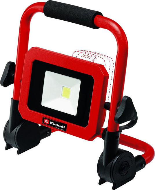 Einhell accu lamp tc-cl 18 1800 li solo - power x-change - 18 v li-ion - krachtige led - 1800 lm - dimfunctie - 360° draaibare lampkop - inklapbare steunvoet - excl. accu en lader