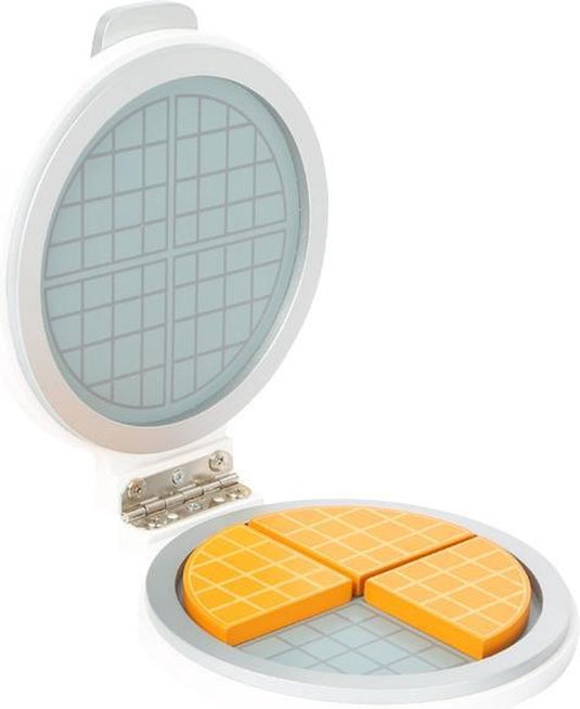 Small foot - houten wafelijzer set, 8dlg.