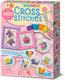 4m knutselen - mini kruissteek borduren - kids - creatief speelgoed - hobbypakket - kidzmaker - 5 jaar