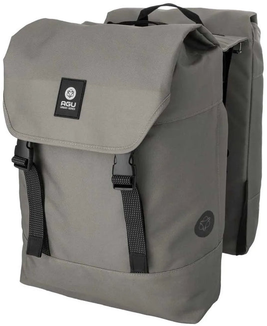 Agu dwr dubbele fietstas urban - [grey] - 36l