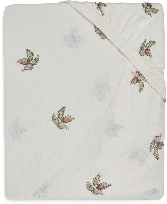 Jollein - hoeslaken jersey 40 50x80 90cm - wieg, ledikant, babybed - rosehip