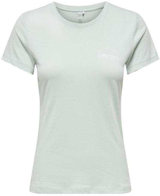 Only play cava life dames fitness t-shirt 15370927-surf - kleur groen - maat xl