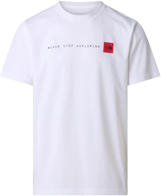 The north face m nse reg ss tee-graphic heren outdoorshirt - tnf wit