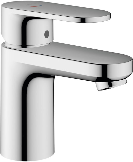 Hansgrohe vernis blend - wastafelmengkraan - ééngreeps bediening - coolstart energiebesparend - met trekwaste - 70mm maat - chroom