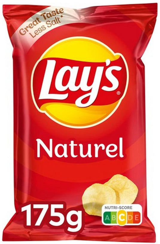 Lay's lay’s chips naturel (8x 175gr)