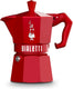 Bialetti moka exclusive moka express rood