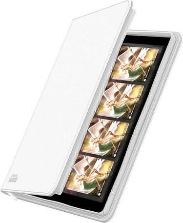 Ultimate guard zipfolio 320 16-pocket xenoskin - white