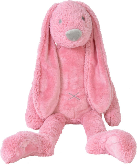Happy horse konijn richie knuffel 58cm - donkerroze - baby knuffel