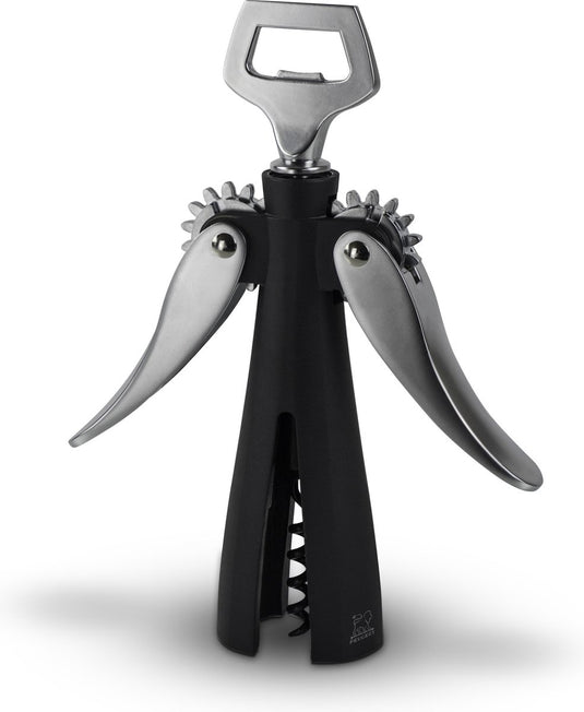 Peugeot souverain kurkentrekker 20 cm - zwart - dubbele hefboom