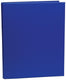 Aurora ringmap voor ft a4, 2 ringen van 25 mm, uit pvc, blauw