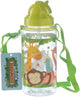 Puckator drinkfles met rietje wilde dieren -