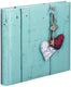 Hama fotoboekalbum - rustico - 30x30 - 100 pagina's - turquase
