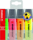 Stabilo fluorescerende markeerstift set boss multicolour (5 stuks)