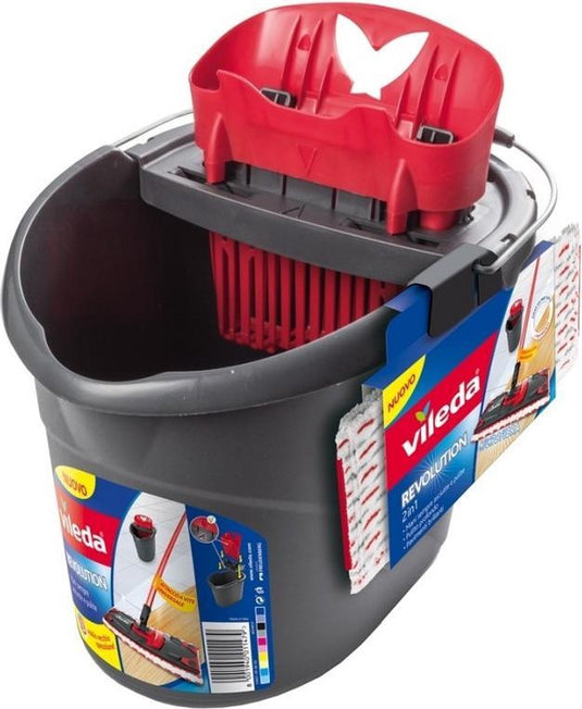 Vileda revolution mop dweil set met emmer 2 in 1