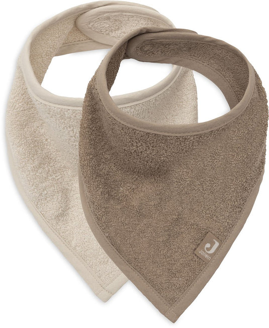 Jollein slab bandana sand milky coffee (2pack)