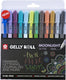 Sakura unieke collectie van 12 gelly rolls moonlight 06 cosmos