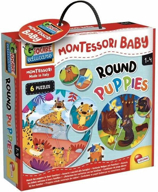 Lisciani montessori baby round puppies