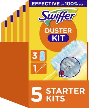 Swiffer duster starterkit + 3 doekjes (5 stuks)