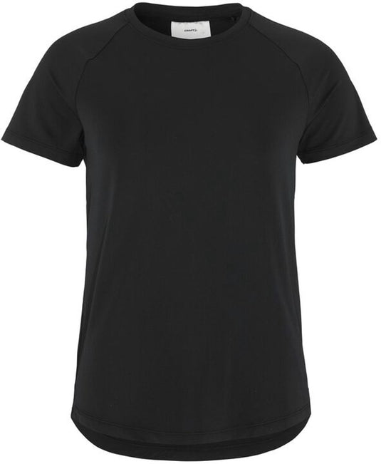 Craft collective ss tee w dames sportshirt - zwart
